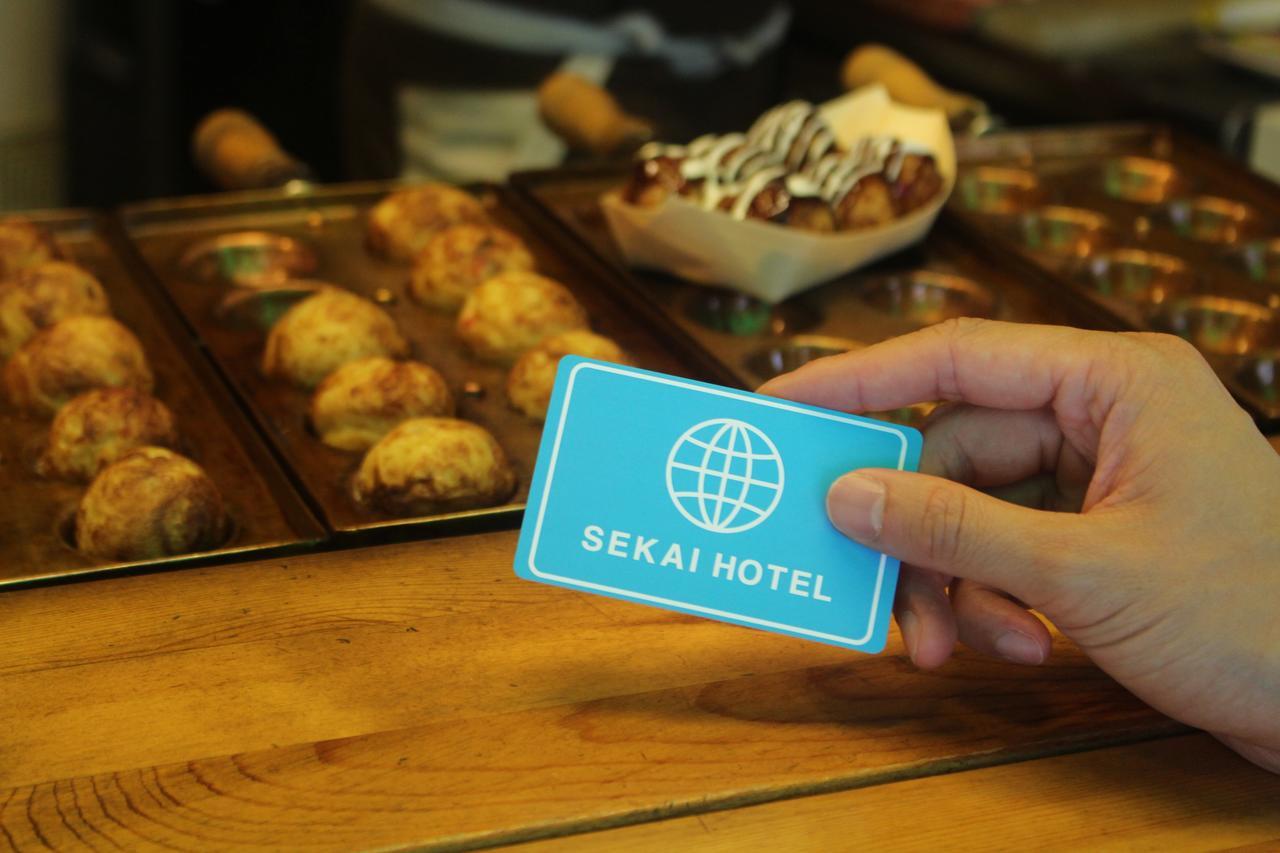 Sekai Hotel Shika Osaka Exterior photo